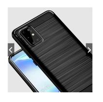 Capa Flexível De Fibra De Carbono p Samsung Galaxy S22 Plus