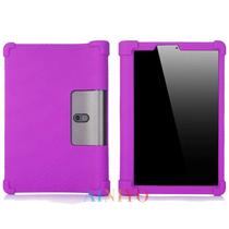 Capa flexível Lenovo Yoga Tab 5 YT-X705F 2019 Silicone Roxa