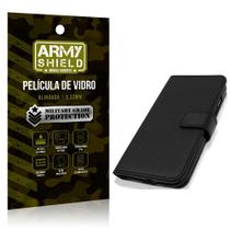 Capa Flip Carteira Samsung S22 Ultra + Película 3D - Armyshield