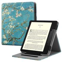 Capa flip Fintie para Kindle Oasis 7 (10ª e 9ª geração) - Blossom