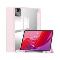 Capa Flip Para Lenovo Tab M11 K11 2024 11 Com Suporte Para Lápis, Tampa Traseira De Acrílico, Função