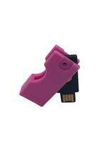 Capa flip Protector Yubikey, porta-chaves Designz3D, rosa