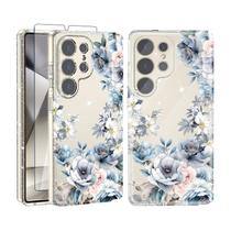 Capa Floral Ratcase para Samsung Galaxy S25 Ultra