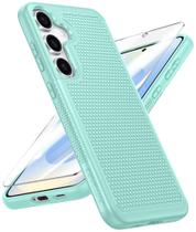 Capa FNTCASE à Prova de Choques para Samsung Galaxy S25+ - Cor Mint