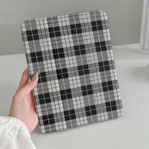 Capa Fofa Xadrez Coreana Para Apple iPad Air 2024 11 Polegadas Air5/4 10.9 10/5/6/7/8/9 9.7 Air 3