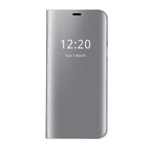Capa Folio Clear View para Galaxy S7 Edge - Prata - SANLIN BEANS