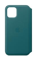 Capa Folio em couro Apple iPhone 11 Pro Peacock Capa Folio em couro Apple iPhone 11 Pro Peacock