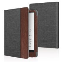 Capa Folio Fintie para Kindle Paperwhite 6,8", 11ª geração, cinza