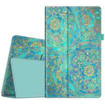 Capa Folio Fintie para tablet Amazon Fire HD 10 - tons de azul