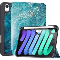 Capa Folio ZERODAMAGE SAHARA para iPad Mini 6ª Geração Verde