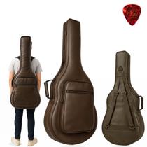 Capa Folk Bag Super Luxo material sintético Marrom Mochila impermeável Capa Folk Bag Super Luxo material sintético Marrom Mochila impermeável