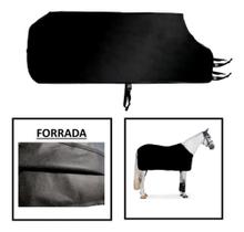 Capa Forrada Para Cobrir Cavalo Frio inverno impermeável com travas