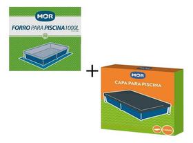 Capa + Forro Para Piscina 1000 Litros Mor