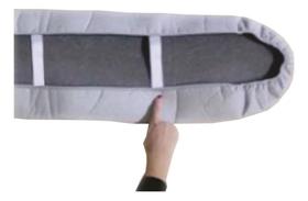 Capa / Forro Para Tábua De Passar Roupa Metalizado 138X46Cm