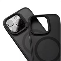 Capa Fosca Com Magsafe Compatível com iPhone 15 15 Pro Max