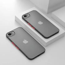 Capa Fosca Transparente para iPhone 16 Pro Max Anti Impacto Capa Fosca Transparente para iPhone 16 Pro Max Anti Impacto