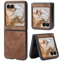 Capa Fourmor para Motorola Razr 2025/2024 em Couro PU Vintage Capa Fourmor para Motorola Razr 2025/2024 em Couro PU Vintage