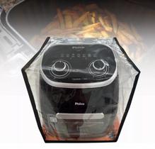 Capa fritadeira air fryer oven philco pfr2200 11l cristal - Clean Capas