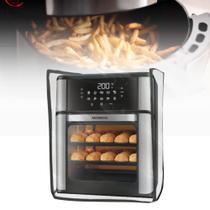 Capa fritadeira elétrica forno oven mondial afo-12l-bi cristal