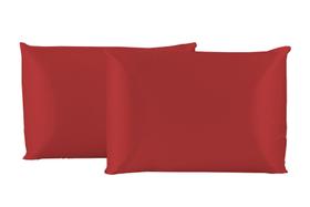Capa fronha par avulso para travesseiro de cetim seda varias cores