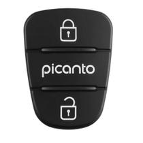 Capa Frontal Telecomando Da Chave Canivete Kia Picanto