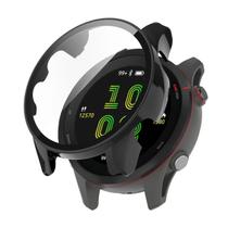 Capa full case com película compatível com Garmin Forerunner 255 ou 255 Music