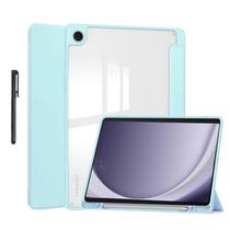 Capa função Auto Sleep Para Galaxy A9+ X210 X215 + caneta