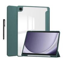 Capa função Auto Sleep Para Galaxy A9+ X210 X215 + caneta