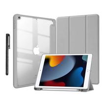 Capa fundo acrilico Para iPad 8 geração 10,2 2020 + caneta