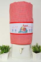 Capa Galão de Água Xadrez 20 L - Joaninha Capa Galão de Água Xadrez 20 L - Joaninha