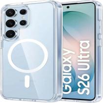 Capa Galaxy S26 ULTRA Proteção Câmera Magnetica Clear Trans Capa Galaxy S26 ULTRA Proteção Câmera Magnetica Clear Trans
