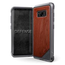 Capa Galaxy S8 X-Doria Defense Lux Madeira Military Grade Drop em Alumínio Premium