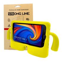 Capa Galaxy Tab 7 Polegadas Infantil + Pelicula - Laranja - Strong Line