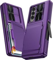 Capa GBEE para Samsung Galaxy Z Fold 4 com Suporte e Porta-Cartões