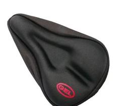 Capa Gel Banco Selim Almofada Forro Para Bicicleta Ajustavél