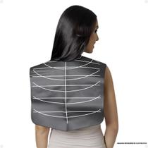 Capa Geométrica Grande Santa Clara Preta Cód.408