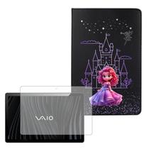 Capa Giratória 360 Estampada + Película p/ VAIO TL10 10.4"