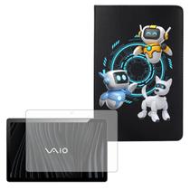 Capa Giratória 360 Estampada + Película p/ VAIO TL10 10.4"