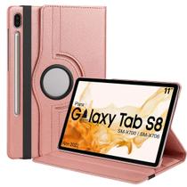 Capa giratória 360 para Galaxy Tab S8 with S Pen SMX706 X700 - Alamo