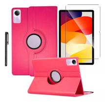 Capa Giratória 360 Para Redmi Pad Se + Película + Caneta