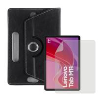 Capa Giratória 360 para Tablet Tab Lenovo M11 + Película Hidrogel - Proteção Completa