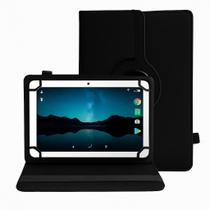 Capa Giratória 360 para Tablet Universal de 7 Polegadas Preta Capa Giratória 360 para Tablet Universal de 7 Polegadas Preta