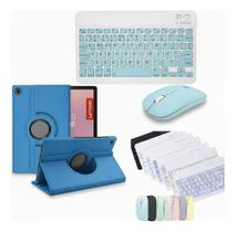 Capa Giratória 360º Para Tablet Lenovo M9 + Teclado E Mouse