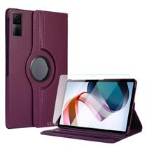 Capa Giratória Apoio 360 Para Xiaomi Redmi Pad 2022 + Vidro