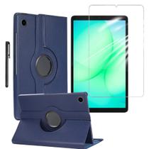 Capa giratória + caneta para Galaxy Tab A11 8,7 + pel. vidro