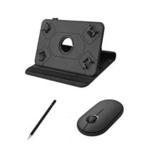 Capa Giratória + Caneta Touch + Mouse Bluetooth Para Tablet Vaio TL10