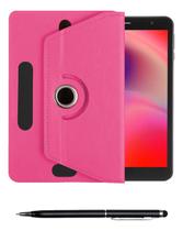 Capa Giratória + Caneta Touch Para Tablet Multilaser M8