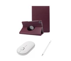 Capa Giratória Com Caneta + Mouse Bluetooth Para Tablet Vaio Tl10 10.4