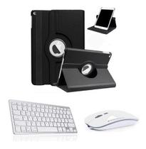 Capa Giratoria Com Teclado Bluetooth E Mouse P/ iPad Mini 6