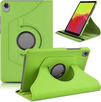 Capa giratória compatível com Lenovo Tab M8 HD 8.0 polegadas versão 2019 (modelo: TB-8505F/X) Tablet, capa de couro protetora leve para visualização em vários ângulos com suporte giratório de 360 Green